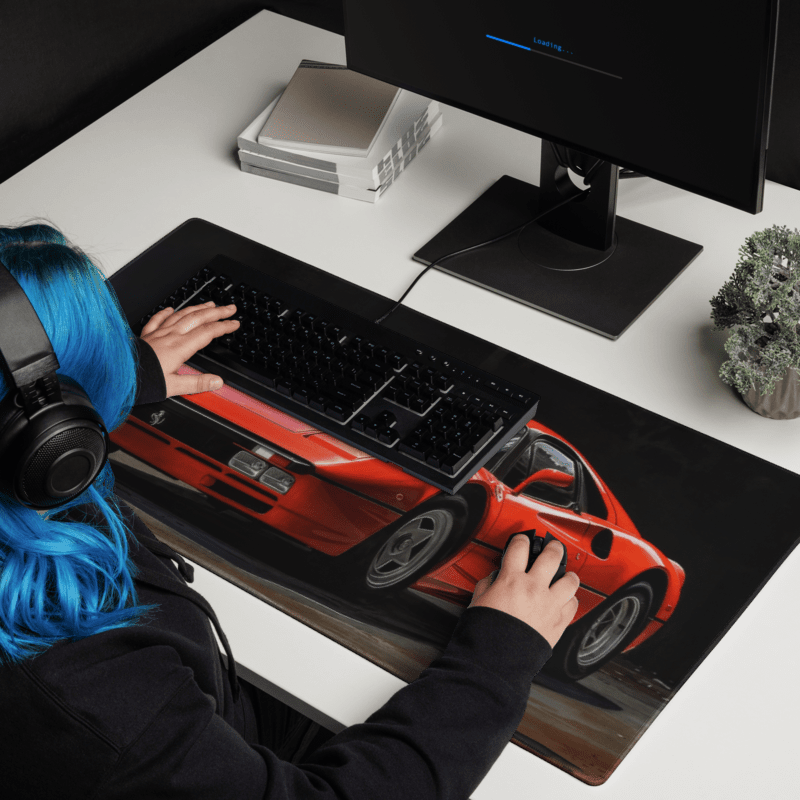 Tapis De Souris Ferrari Vintage - La Planète Gaming