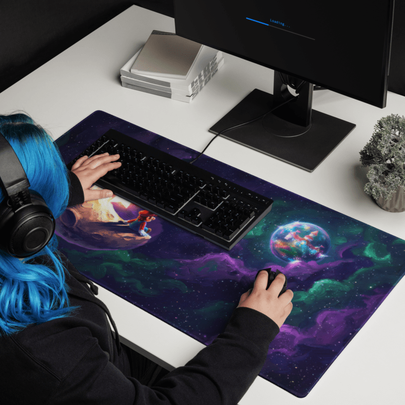 Tapis De Souris Gamer Galaxie Cosmique - La Planète Gaming