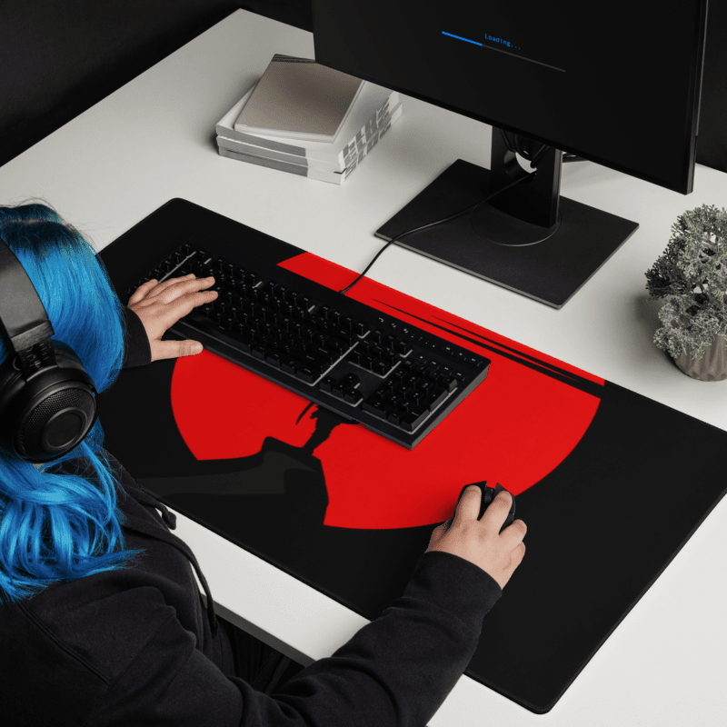 Tapis De Souris Japonais Samouraï - La Planète Gaming