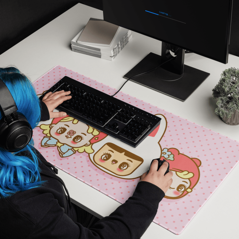 Tapis De Souris Kawaii Personnages Adorables - La Planète Gaming