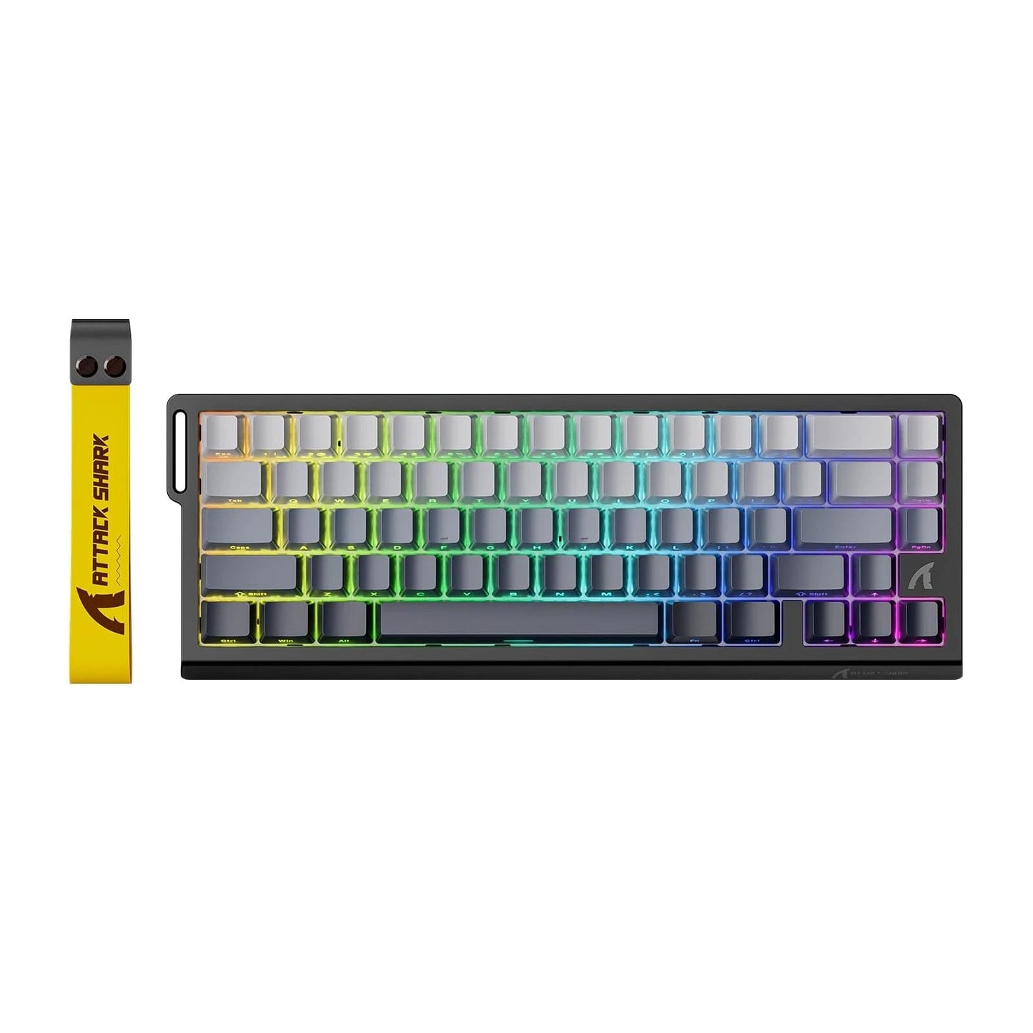 Clavier Gamer RGB Design Noir Gris - La Planète Gaming