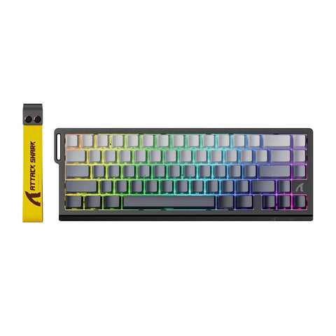 Clavier Gamer RGB Design Noir Gris - La Planète Gaming