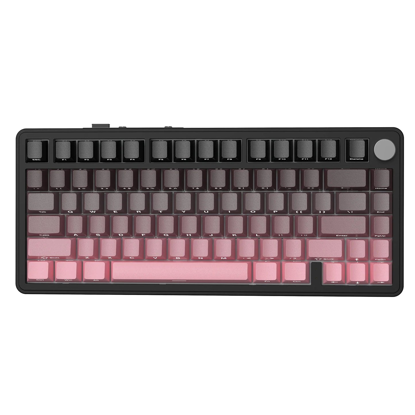 Clavier Gamer Sans Fil Rose Noir Dégradé - La Planète Gaming