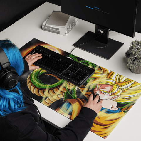 Tapis de Souris Anime Éveil du Super Saiyan - La Planète Gaming