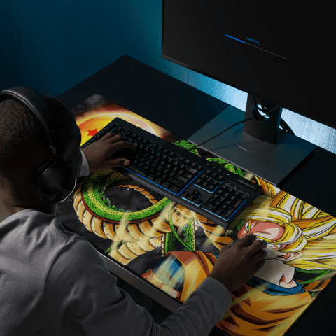 Tapis de Souris Anime Éveil du Super Saiyan - La Planète Gaming