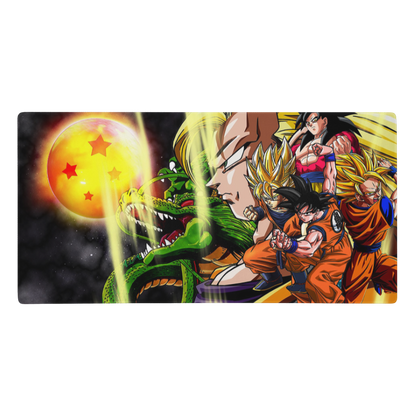 Tapis de Souris Anime Évolution des Saiyans - La Planète Gaming