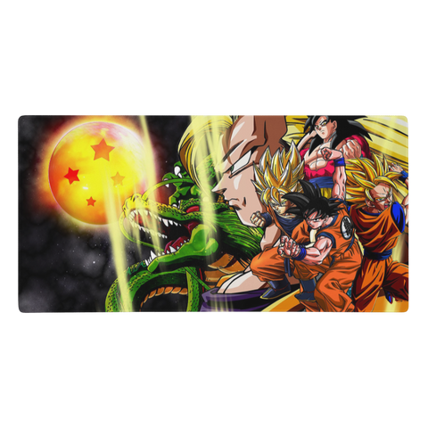 Tapis de Souris Anime Évolution des Saiyans - La Planète Gaming
