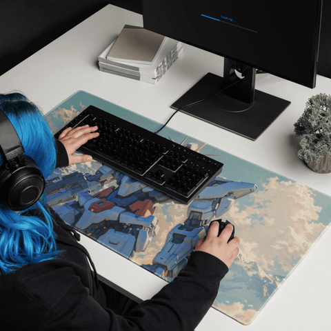 Tapis De Souris Anime Guerrier Mécanique - La Planète Gaming
