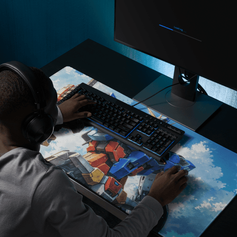 Tapis De Souris Anime Mecha Guerrier - La Planète Gaming