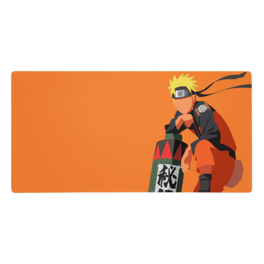 Tapis De Souris Anime Ninja Orange - La Planète Gaming