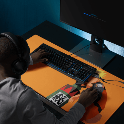 Tapis De Souris Anime Ninja Orange - La Planète Gaming