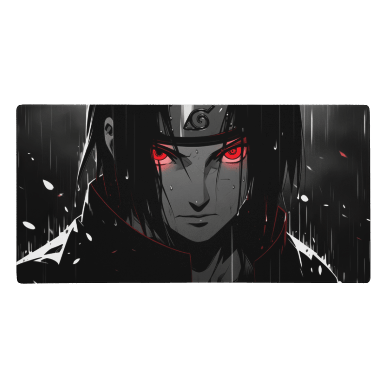 Tapis De Souris Anime Ninja Renégat Yeux Rouges - La Planète Gaming