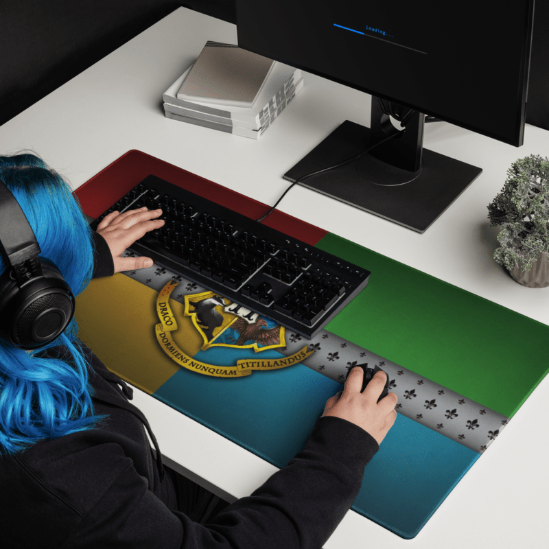 Tapis De Souris Blason des Quatre Maisons - La Planète Gaming