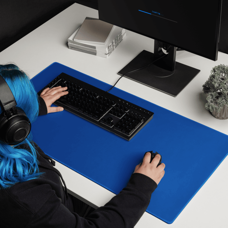 Tapis De Souris Bleu - La Planète Gaming