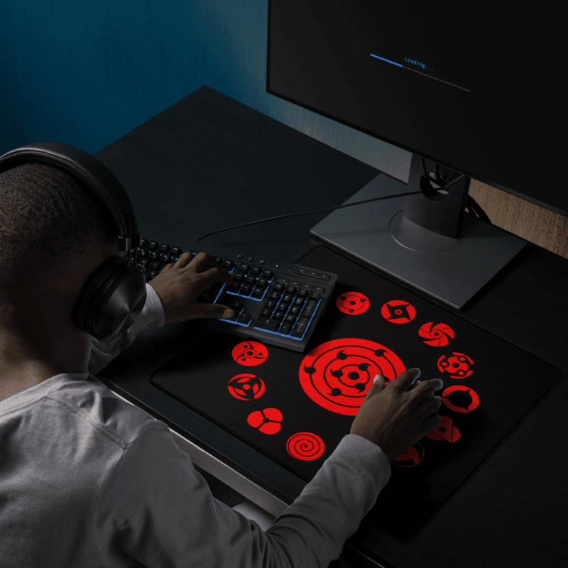 Tapis De Souris Carré Manga Emblèmes Ninja Légendaires - La Planète Gaming
