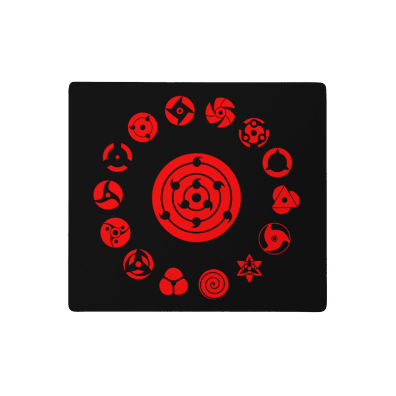 Tapis De Souris Carré Manga Emblèmes Ninja Légendaires - La Planète Gaming