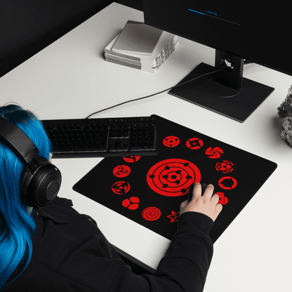 Tapis De Souris Carré Manga Emblèmes Ninja Légendaires - La Planète Gaming