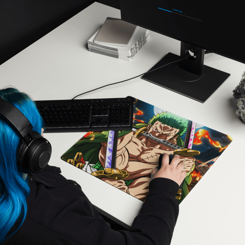 Tapis De Souris Carré Manga Épéiste Démoniaque - La Planète Gaming