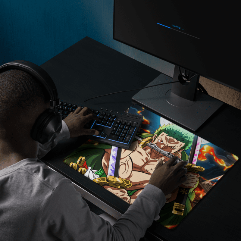 Tapis De Souris Carré Manga Épéiste Démoniaque - La Planète Gaming