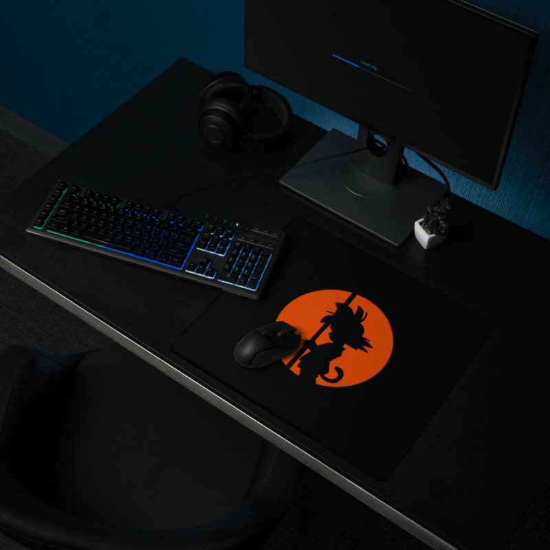 Tapis De Souris Carré Manga Guerrier Enfant Mythique - La Planète Gaming