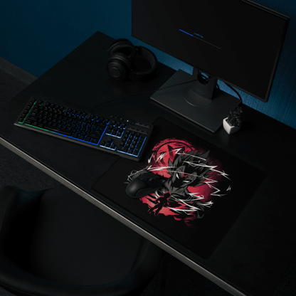 Tapis De Souris Carré Manga Guerrier Foudre - La Planète Gaming