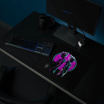 Tapis De Souris Carré Manga Guerriers Néon - La Planète Gaming