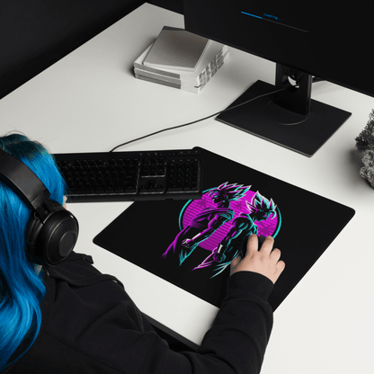 Tapis De Souris Carré Manga Guerriers Néon - La Planète Gaming