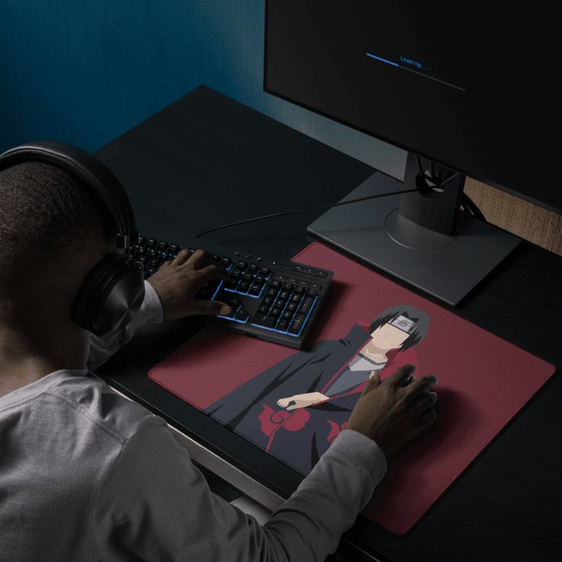 Tapis De Souris Carré Manga Ninja Renégat - La Planète Gaming