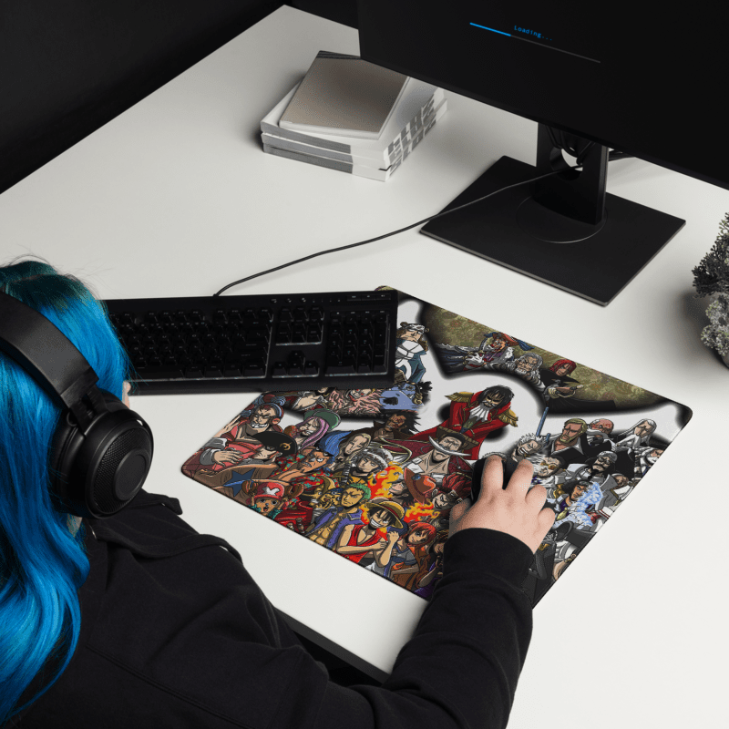 Tapis De Souris Carré Manga Pirates - La Planète Gaming
