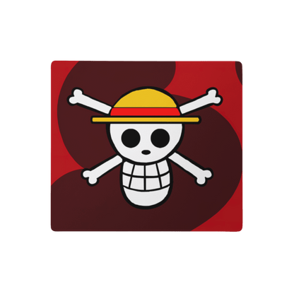 Tapis De Souris Carré Manga Symbole Pirate Légendaire - La Planète Gaming