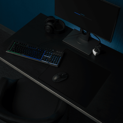 Tapis De Souris Carré Noir - La Planète Gaming