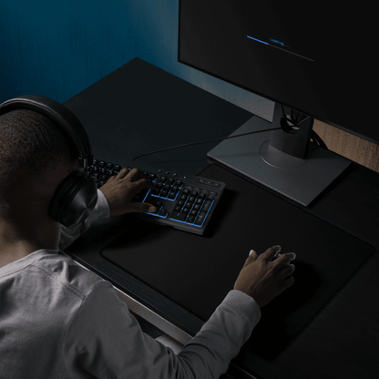 Tapis De Souris Carré Noir - La Planète Gaming