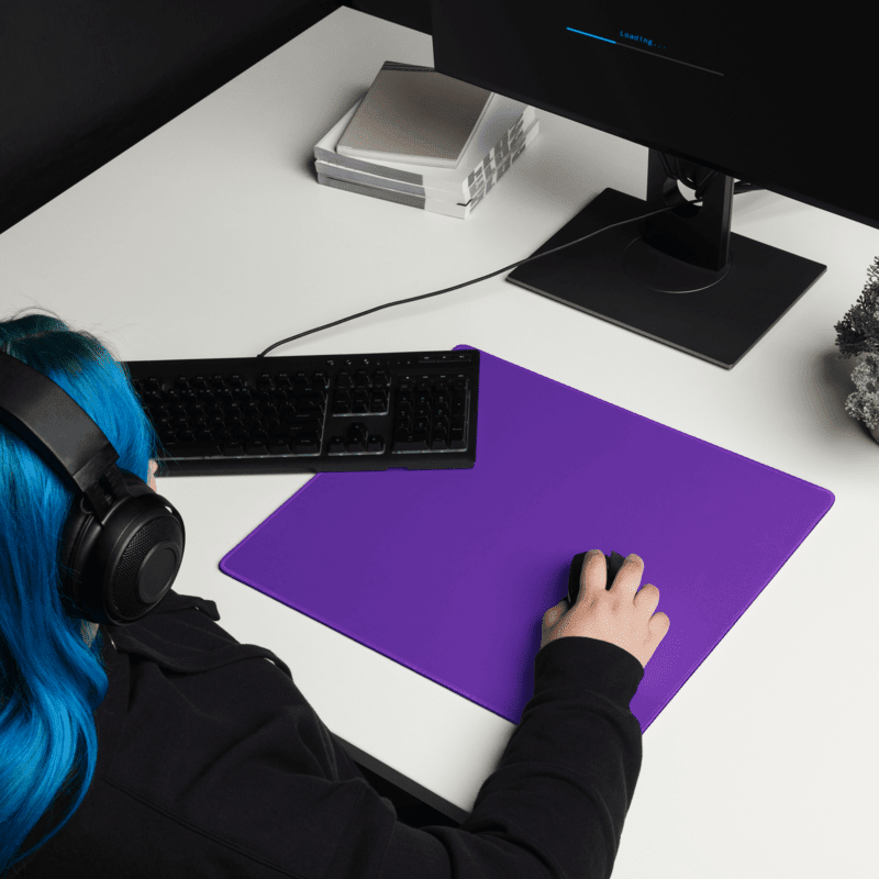 Tapis De Souris Carré Violet - La Planète Gaming