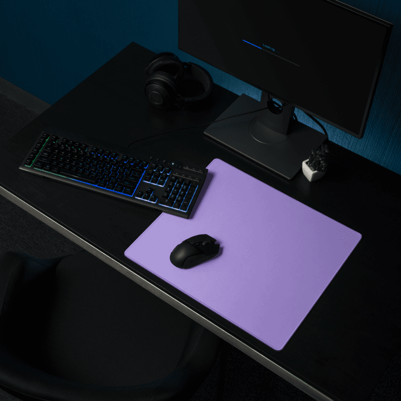 Tapis De Souris Carré Violet Pastel - La Planète Gaming