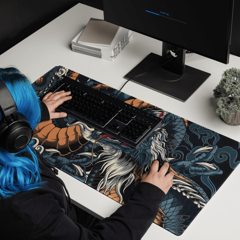 Tapis De Souris Dragon Japonais - La Planète Gaming