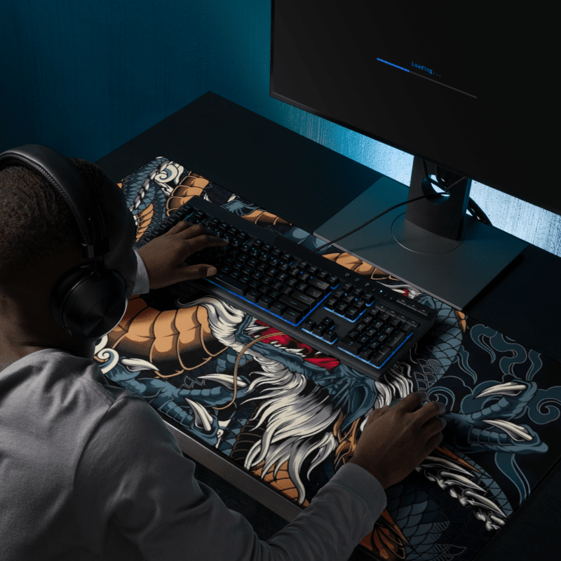 Tapis De Souris Dragon Japonais - La Planète Gaming