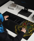Tapis De Souris Écusson des Quatre Maisons - La Planète Gaming
