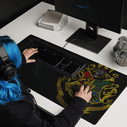 Tapis De Souris Écusson des Quatre Maisons - La Planète Gaming