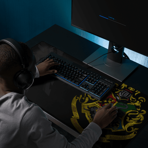 Tapis De Souris Écusson des Quatre Maisons - La Planète Gaming