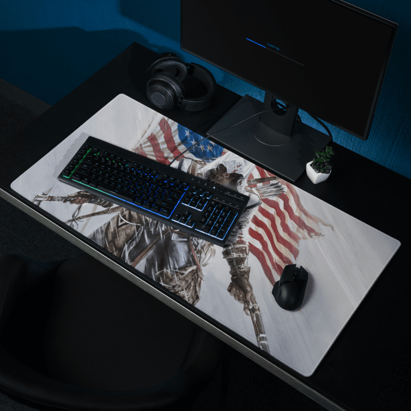 Tapis de Souris Gamer Assassin Patriote - La Planète Gaming
