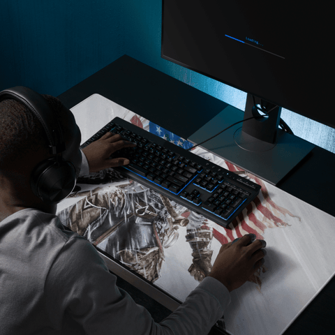Tapis de Souris Gamer Assassin Patriote - La Planète Gaming