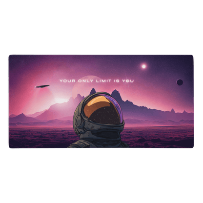 Tapis De Souris Gamer Astronaute Violet - La Planète Gaming