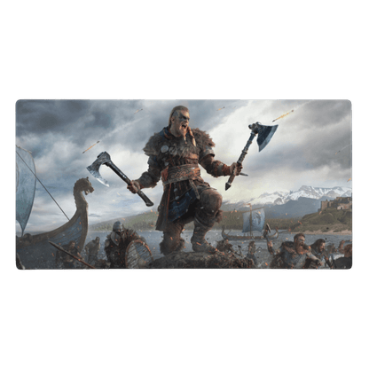 Tapis de Souris Gamer Bataille Vikings - La Planète Gaming