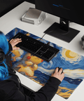 Tapis De Souris Gamer Créature Jaune Électrique Nuit Étoilée - La Planète Gaming