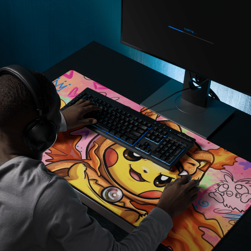 Tapis De Souris Gamer Dragon Électrique - La Planète Gaming