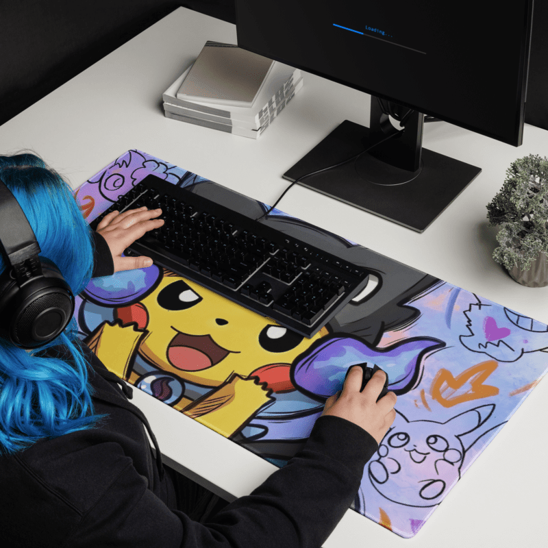 Tapis De Souris Gamer Fantôme Électrique - La Planète Gaming