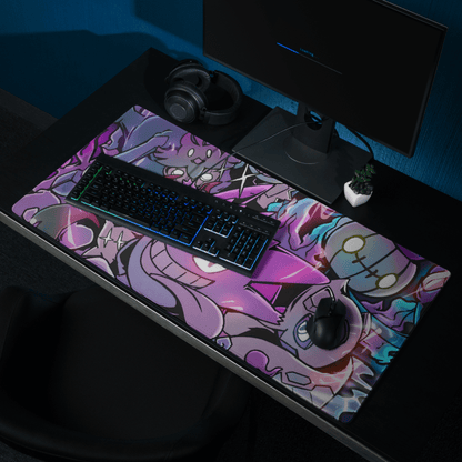 Tapis De Souris Gamer Fantômes Violets - La Planète Gaming
