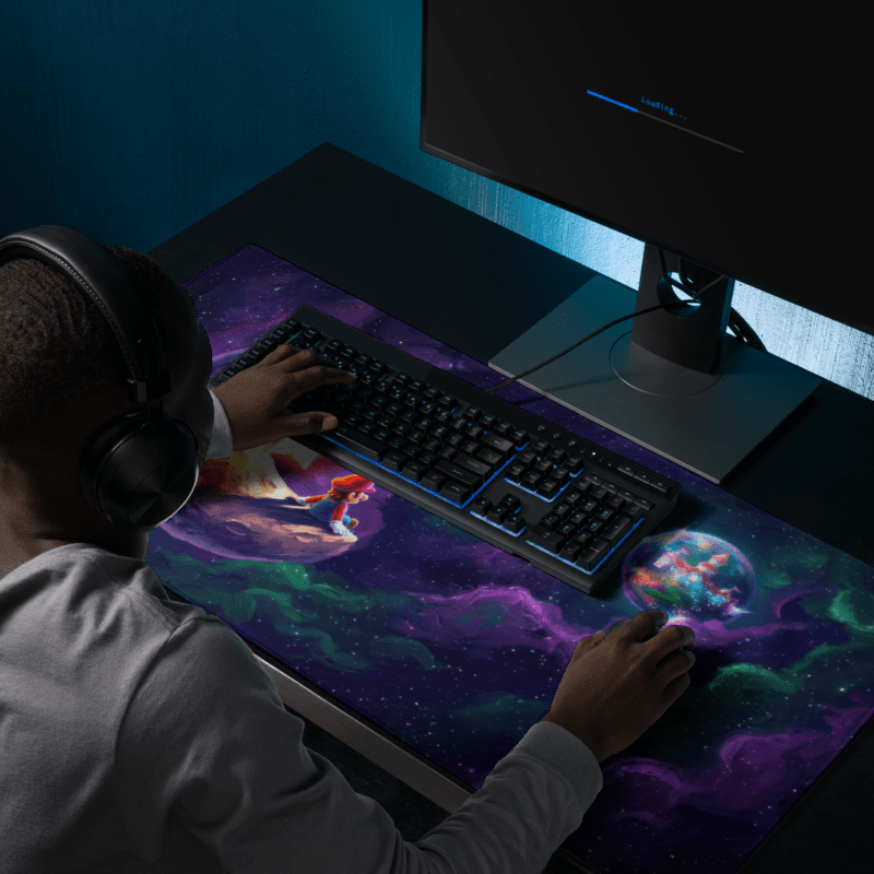 Tapis De Souris Gamer Galaxie Cosmique - La Planète Gaming