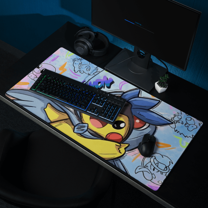 Tapis De Souris Gamer Héros Électrique - La Planète Gaming