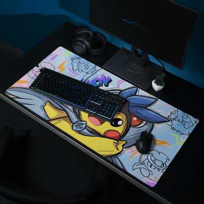 Tapis De Souris Gamer Héros Électrique - La Planète Gaming
